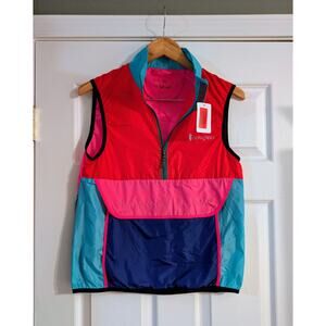 Cotopaxi Windbreaker Vest Color Block Sample   Women's Small
